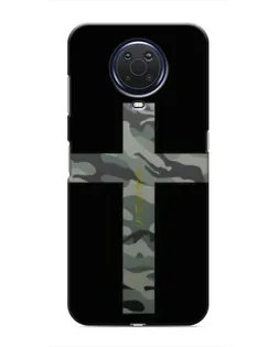 Чехол для Nokia G20 с картинкой «Милитари Крест»