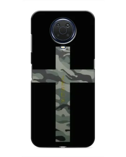 Чехол для Nokia G20 с картинкой «Милитари Крест»