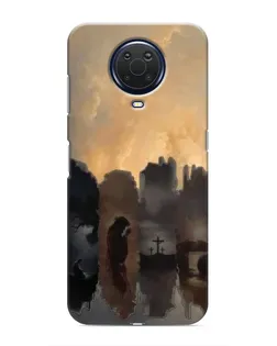 Чехол для Nokia G20 с картинкой «Дорога к вере»