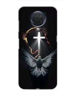 Чехол для Nokia G20 с картинкой «Голубь и Свет»