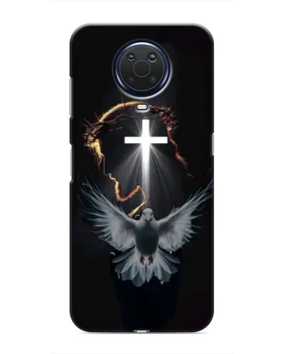 Чехол для Nokia G20 с картинкой «Голубь и Свет»