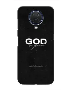 Чехол для Nokia G20 с картинкой «GOD — Бог над всем»