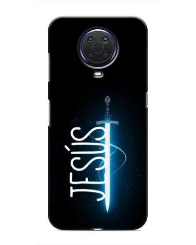 Чехол для Nokia G20 с картинкой «Меч Духа Jesus»