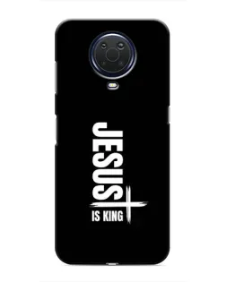 Чехол для Nokia G20 с картинкой «Вертикаль веры Jesus»