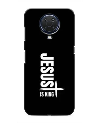 Чехол для Nokia G20 с картинкой «Вертикаль веры Jesus»