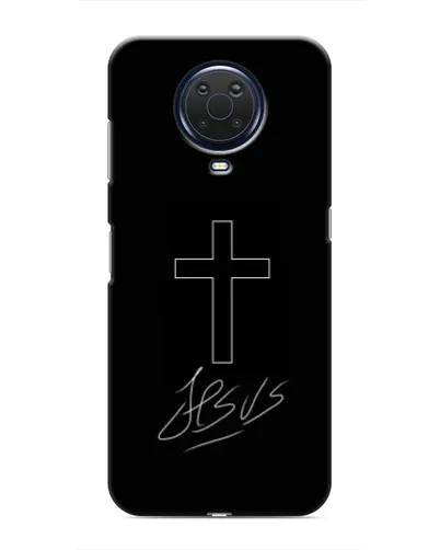 Чохол для Nokia G20 з картинкою «Графічний хрест Jesus» Чохол для Nokia G20 з картинкою «Графічний хрест Jesus»
