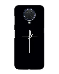 Чохол для Nokia G20 з картинкою «Тонкий хрест»