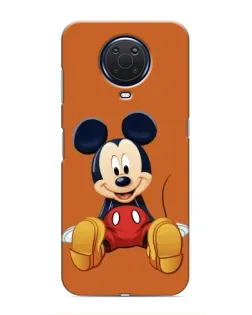 Чехол для Nokia G20 с картинкой «Микки отдыхает»