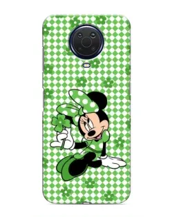 Чехол для Nokia G20 с картинкой «Mickey в клетку»