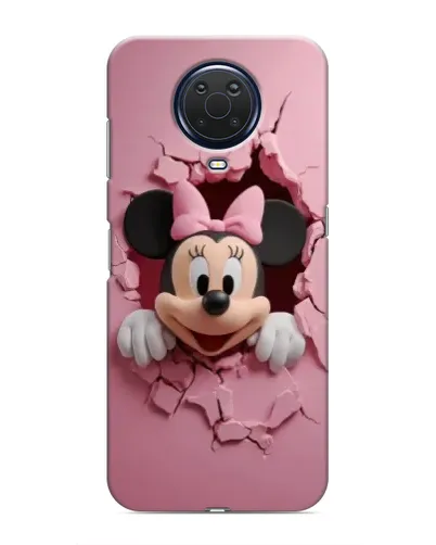Чехол для Nokia G20 с картинкой «Минни сквозь стену» Чехол для Nokia G20 с картинкой «Минни сквозь стену»
