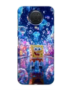Чехол для Nokia G20 с картинкой «Неоновый океан»