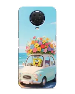 Чехол для Nokia G20 с картинкой «Автомобильное путешествие»