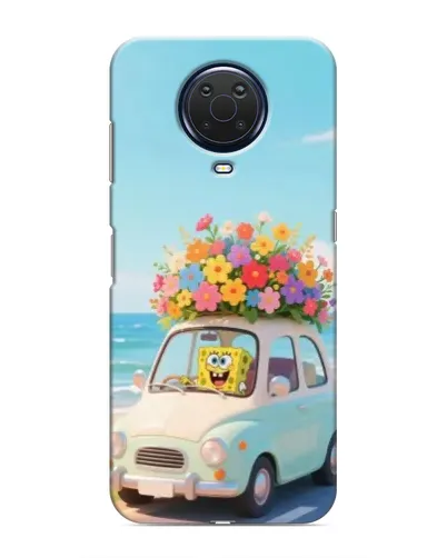 Чехол для Nokia G20 с картинкой «Автомобильное путешествие»