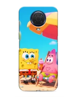 Чохол для Nokia G20 з картинкою «Відпочинок на пляжі»