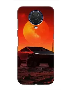 Чохол для Nokia G20 з картинкою «Cybertruck на Марсі»