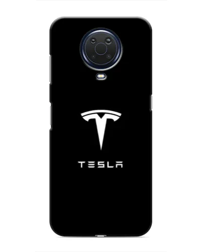 Чехол для Nokia G20 с картинкой «Tesla White Logo» Чехол для Nokia G20 с картинкой «Tesla White Logo»