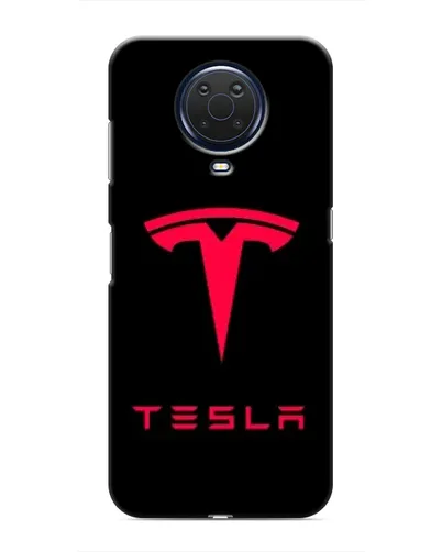 Чехол для Nokia G20 с картинкой «Tesla Red Logo» Чехол для Nokia G20 с картинкой «Tesla Red Logo»