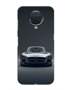 Чохол для Nokia G20 з картинкою «Mercedes на чорному»
