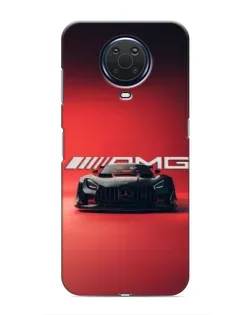 Чохол для Nokia G20 з картинкою «Mercedes AMG — червона лінія»