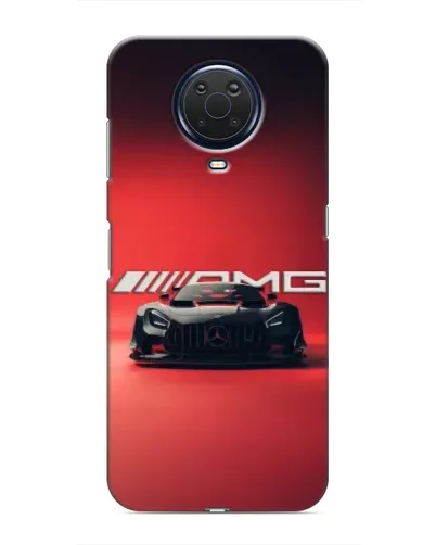 Чохол для Nokia G20 з картинкою «Mercedes AMG — червона лінія»