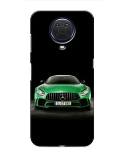 Чохол для Nokia G20 з картинкою «Mercedes — неоновий лого»