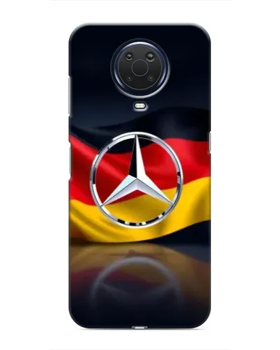 Чохол для Nokia G20 з картинкою «Mercedes — прапор Німеччини»
