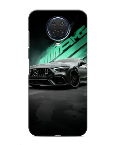 Чохол для Nokia G20 з картинкою «Темний Mercedes AMG»