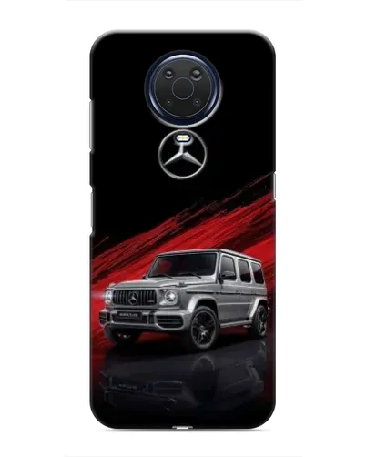 Чохол для Nokia G20 з картинкою «Mercedes G-Class червоний»