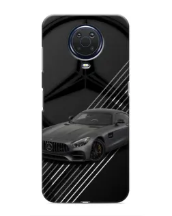 Чохол для Nokia G20 з картинкою «Mercedes AMG — графіка»