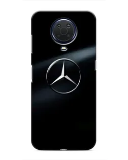 Чохол для Nokia G20 з картинкою «Mercedes на металі»