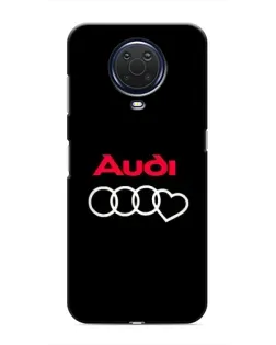 Чохол для Nokia G20 з картинкою «Логотип Audi Heart»
