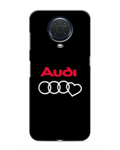 Чохол для Nokia G20 з картинкою «Логотип Audi Heart»