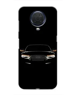Чохол для Nokia G20 з картинкою «Audi — нічний контур»