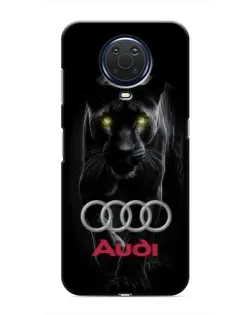 Чохол для Nokia G20 з картинкою «Пантера та Audi»