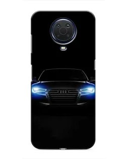 Чохол для Nokia G20 з картинкою «Audi в неоні»