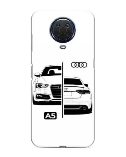 Чохол для Nokia G20 з картинкою «Audi — контрастний дизайн»