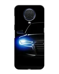 Чохол для Nokia G20 з картинкою «Неоновий погляд Audi»