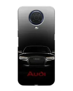 Чохол для Nokia G20 з картинкою «Audi — градієнтний контур»