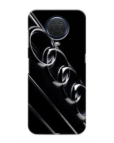 Чохол для Nokia G20 з картинкою «Audi — абстрактні кільця»