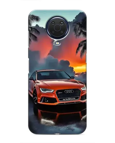Чохол для Nokia G20 з картинкою «Audi — захід сонця»