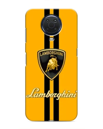 Чехол для Nokia G20 с картинкой «Lamborghini Stripe желтый» Чехол для Nokia G20 с картинкой «Lamborghini Stripe желтый»