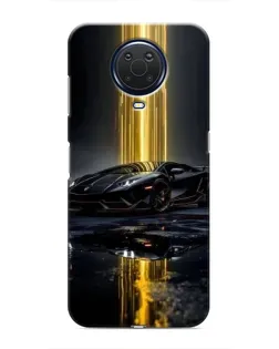 Чохол для Nokia G20 з картинкою «Нічний Lamborghini драйв»