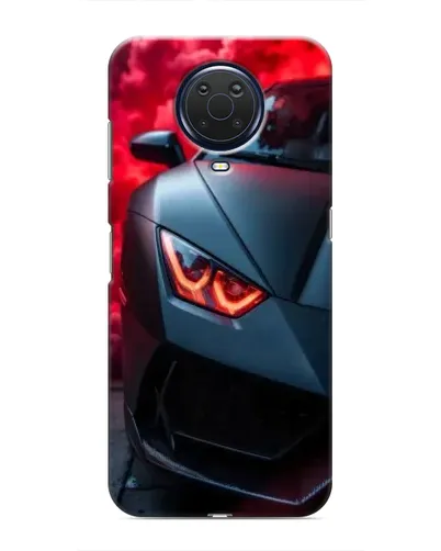 Чехол для Nokia G20 с картинкой «Lamborghini красное сияние» Чехол для Nokia G20 с картинкой «Lamborghini красное сияние»