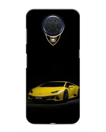 Чехол для Nokia G20 с картинкой «Lamborghini желтый акцент» Чехол для Nokia G20 с картинкой «Lamborghini желтый акцент»