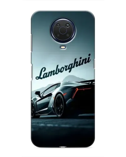 Чехол для Nokia G20 с картинкой «Классическая надпись Lamborghini» Чехол для Nokia G20 с картинкой «Классическая надпись Lamborghini»