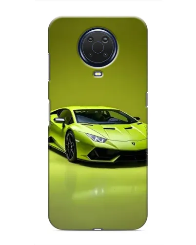 Чехол для Nokia G20 с картинкой «Салатовый Lamborghini Huracan» Чехол для Nokia G20 с картинкой «Салатовый Lamborghini Huracan»
