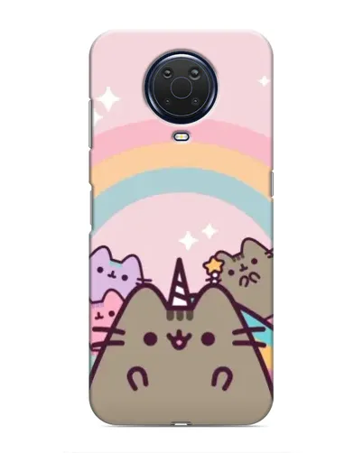Чехол для Nokia G20 с картинкой «Единорог Pusheen»