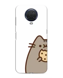 Чехол для Nokia G20 с картинкой «Пушин с печеньем»