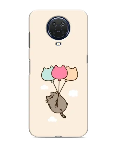 Чехол для Nokia G20 с картинкой «Пушин на шариках»
