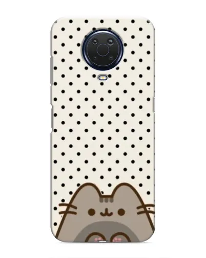 Чехол для Nokia G20 с картинкой «Пушин в горошек»
